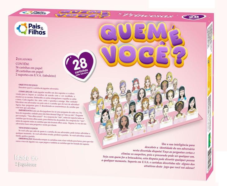 Imagem de Cara a cara Pais e Filhos : Quem é você princesas