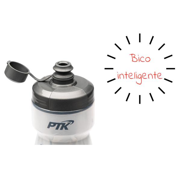CaramanholaTérmica garrafa Squeeze agua gelada com bico inteligente para bike /academia/exercicios - ptk Imagem de CaramanholaTérmica garrafa Squeeze agua gelada com bico inteligente para bike /academia/exercicios