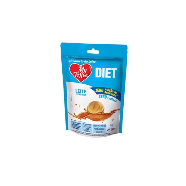 Imagem de Caramelo My Toffee Zero Lactose, Diet Leite Riclan 52g