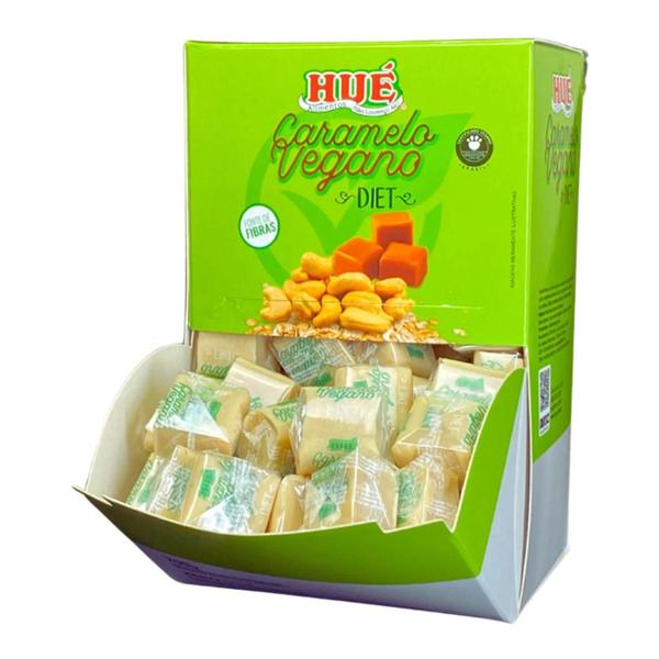 Caramelo Vegano Diet Hué Zero Adição De Açucar 700G - HUE Imagem de Caramelo Vegano Diet Hué Zero Adição De Açucar 700G