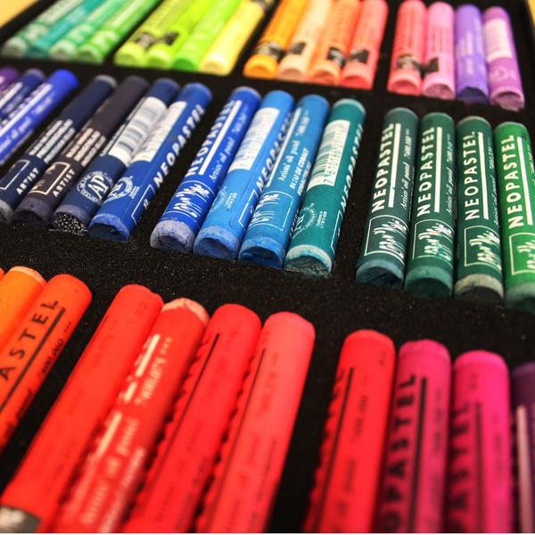 Imagem de Caran D'Ache Pastel Oleoso Neopastel 96 Cores