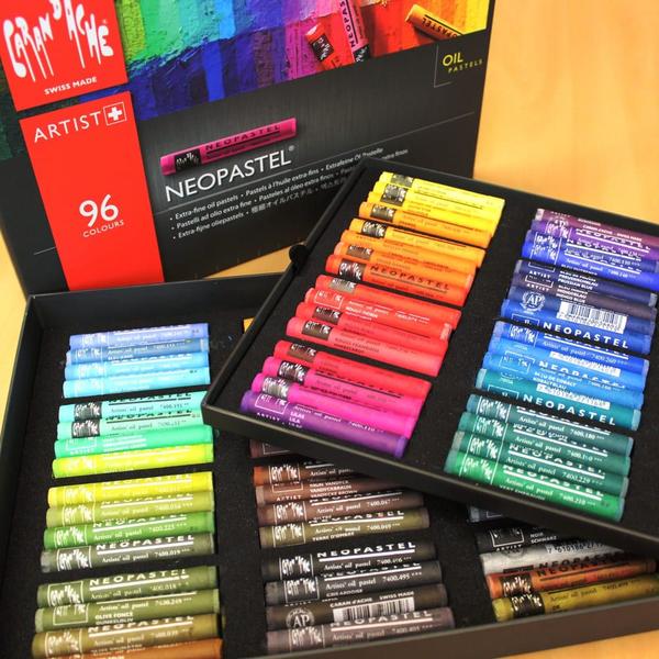 Imagem de Caran D'Ache Pastel Oleoso Neopastel 96 Cores