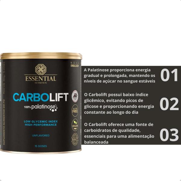 Imagem de Carbolift 100% Palatinose 300g Energia Essential Nutrition