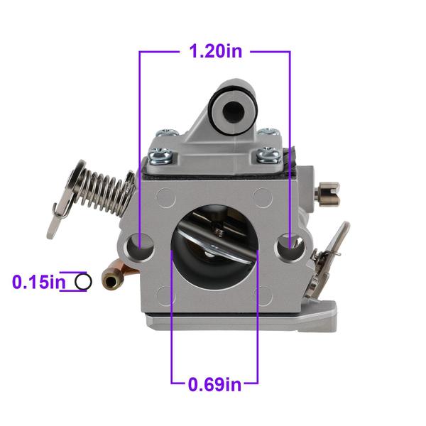 Imagem de Carburador Carbhub MS170 para motosserra Stihl MS170 MS180 017 018