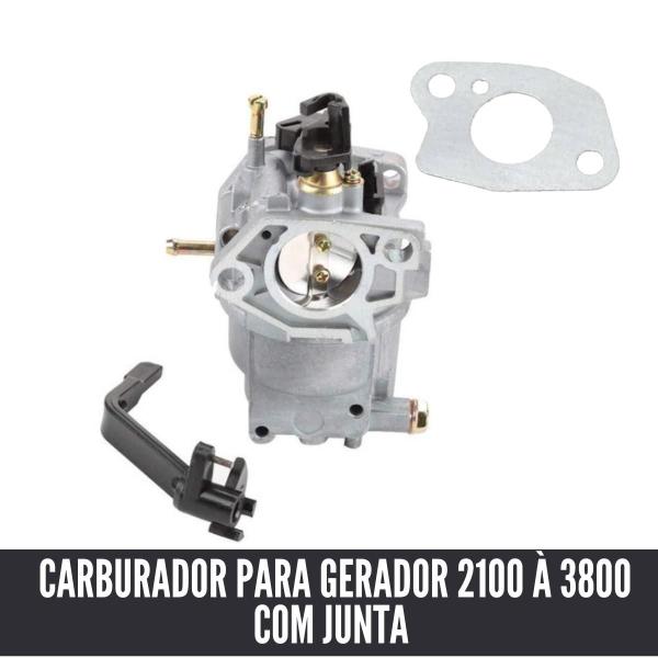 Imagem de Carburador Gerador Gasolina Para Branco Toyama 2500 À 3500