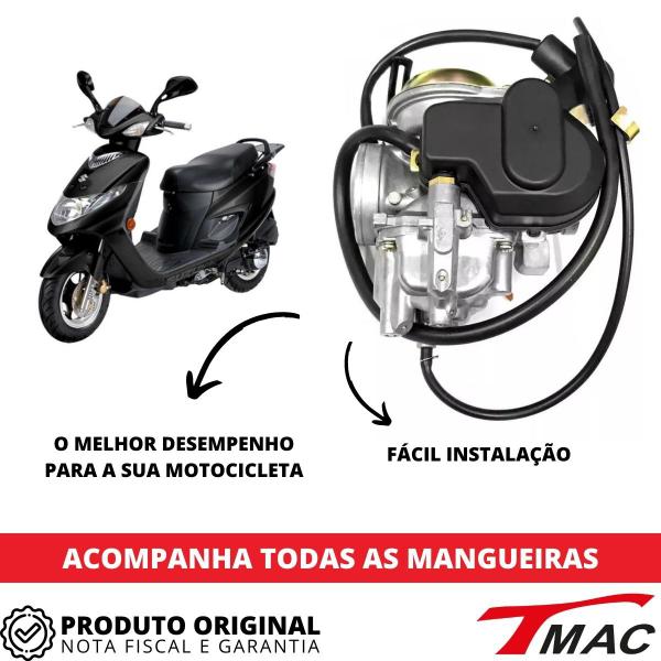 Imagem de Carburador Suzuki Burgman 125 An 2006 À 2010 Completo Tmac