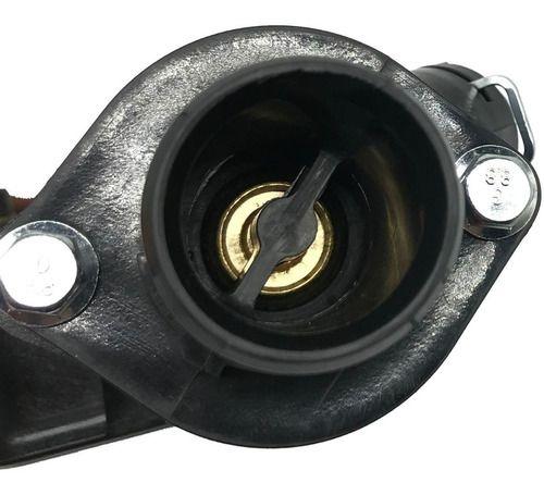 Imagem de Carcaça da valvula termostática peugeot 206 207 citroen c3 1.4 8v flex 2004 á 2013 c/plug eletrônico