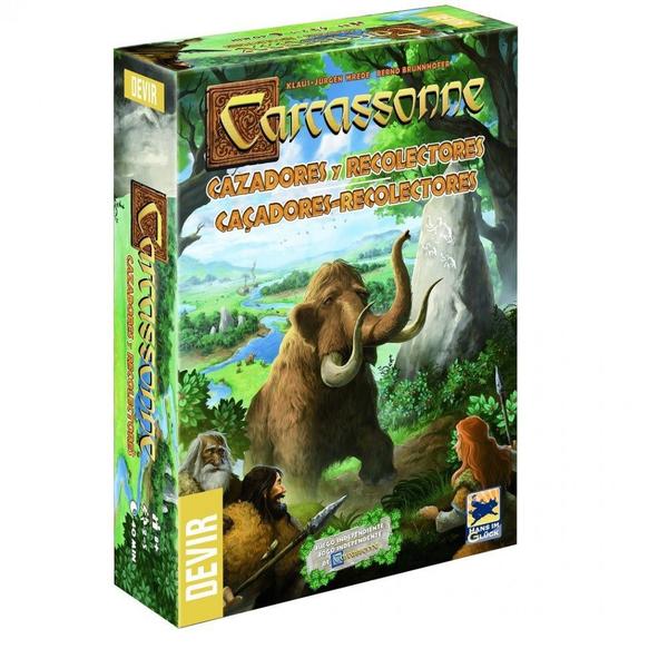 Carcassonne Caçadores e Coletores - Devir Imagem de Carcassonne Caçadores e Coletores - Devir