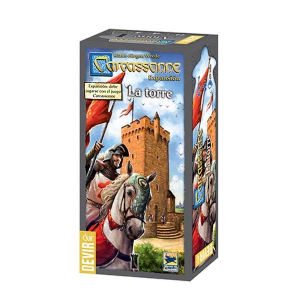 Imagem de Carcassonne Expansão A Torre Jogo de Tabuleiro Devir