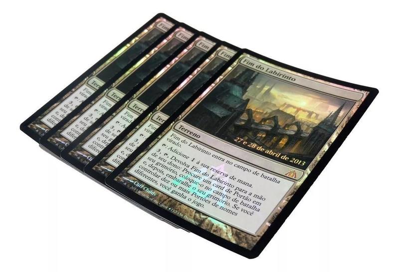 Imagem de Card Game Magic Fim do Labirinto Terreno Kit 5 Cartas