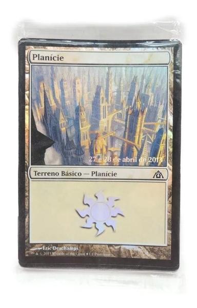 Imagem de Card Game Magic Planície Terreno Básico Kit 10 Cartas PTBR