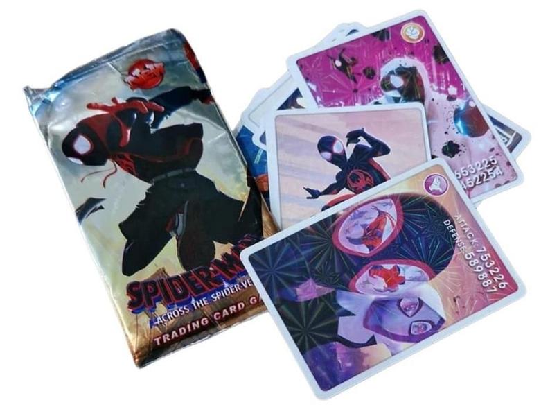 Imagem de Card Game Premium Brilhantes Top Homem Aranha Spider Man