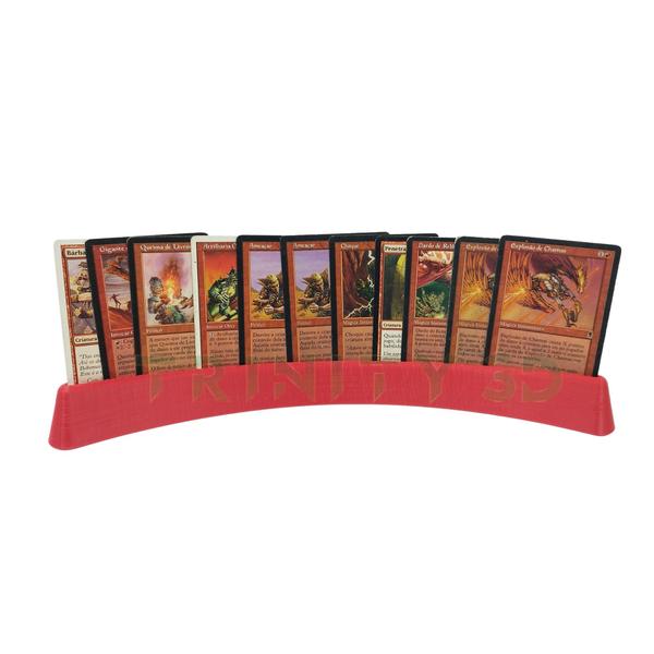 Imagem de Card Holder Porta Baralho Suporte de cartas  30 cm Magic MTG 5 peças