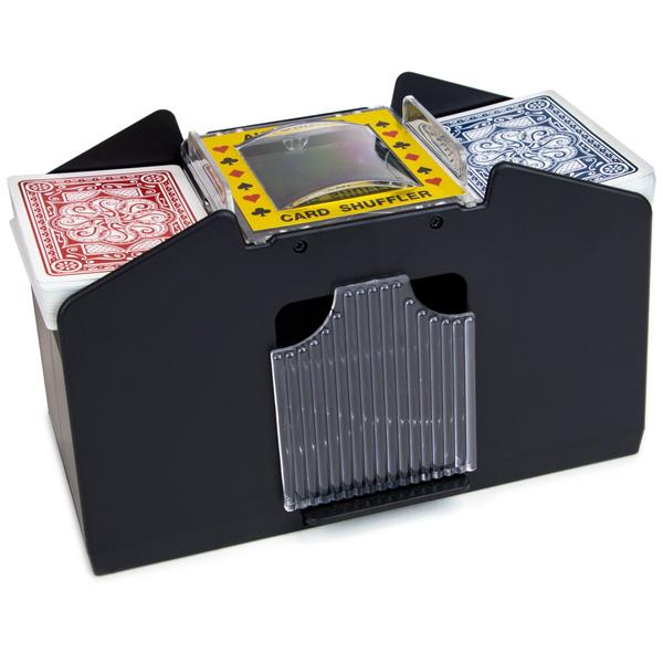 Imagem de Card Shuffler Brybelly 1-4 baralhos automáticos para pôquer e blackjack