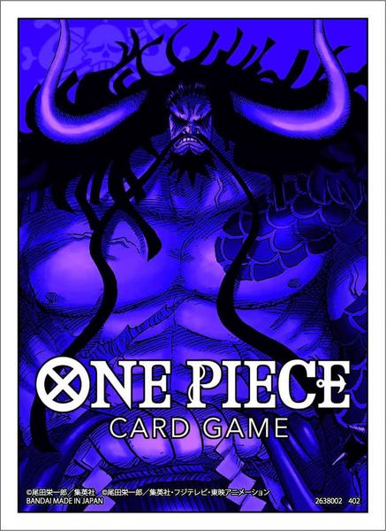 Imagem de Card Sleeve ONE Piece oficial para o jogo de cartas colecionáveis Kaidou