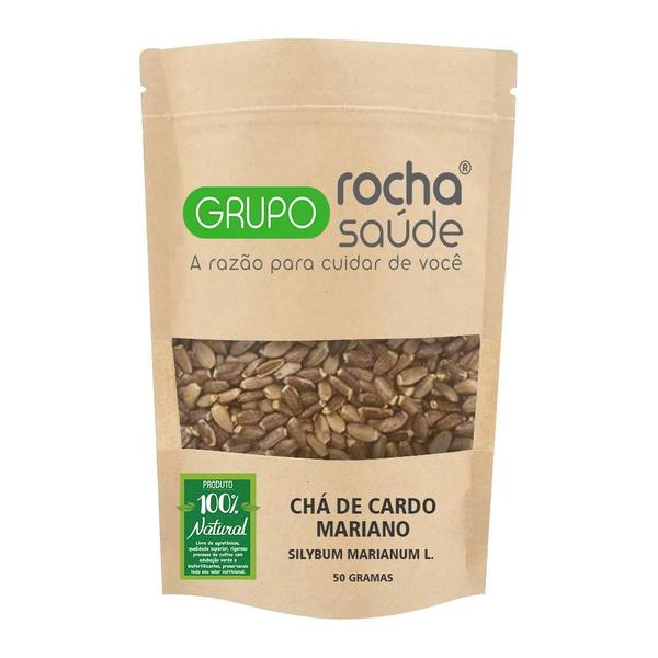 Cardo Mariano 50G - Rocha Saúde Importado Digestivo - Grupo Rocha Saúde Imagem de Cardo Mariano 50G - Rocha Saúde Importado Digestivo