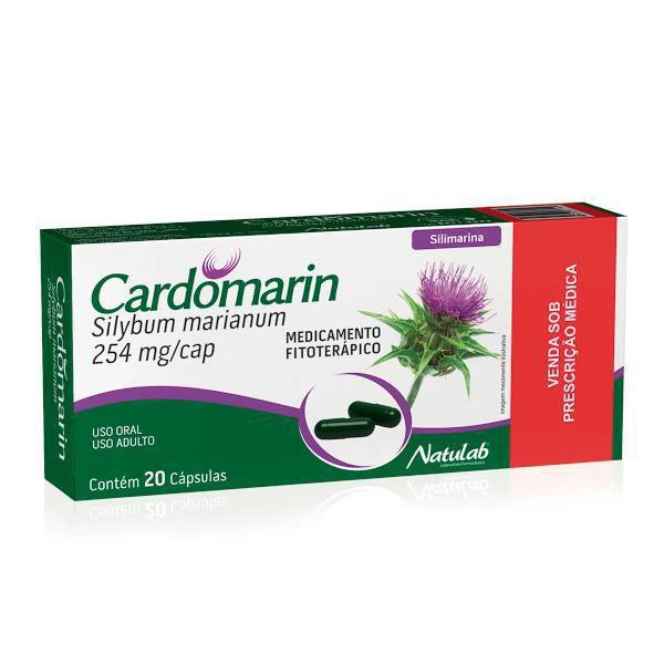 Imagem de Cardomarin 254Mg Silimarina 20 Capsulas