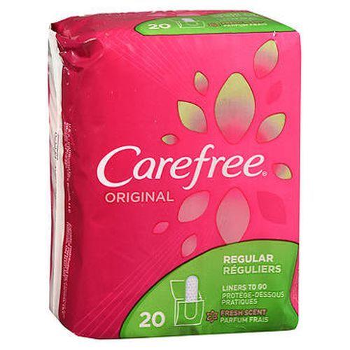 Imagem de Carefree Original Liners to Go Regular Fresh Scent 20 cada da Carefree (pacote com 2)