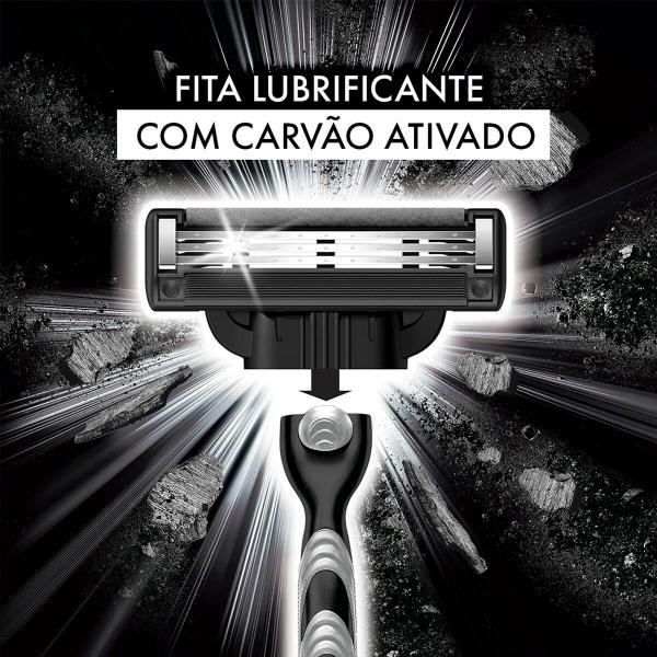 Imagem de Carga Gillete Mach3 Carbono c/ 2 Unidades