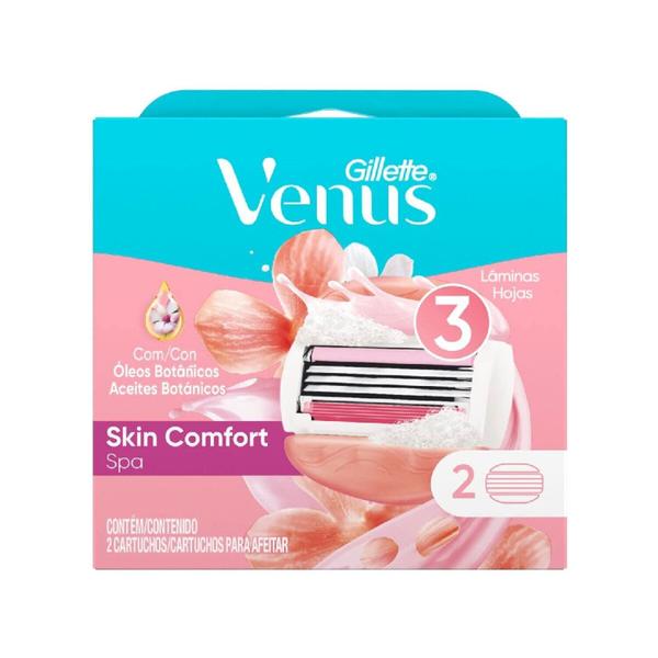 Imagem de Carga Gillette Venus Skin Comfort Spa 2 Unidades