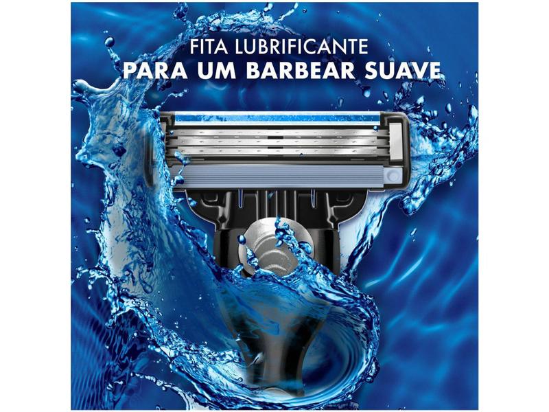 Imagem de Carga para Aparelho de Barbear Gillette Mach3 - 8 Unidades