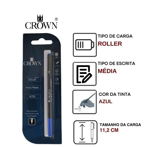 Imagem de Carga Para Caneta Crown Roller - CA22007