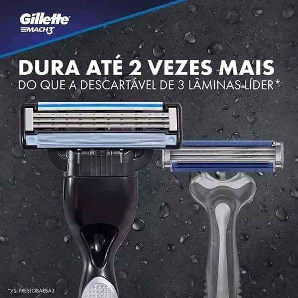 Imagem de Carga Para Lâmina De Barbear Gillette Mach3 - 2 Unidades