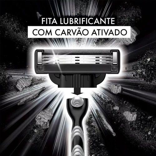 Imagem de Carga Para Lâmina Gillette Mach3 Carbono 4 Unidades