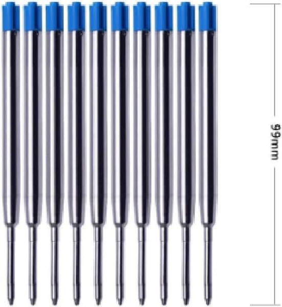 Carga Refil Cartucho De Caneta Metal Tipo Crown Parker Cor Preta - Snaw Imagem de Carga Refil Cartucho De Caneta Metal Tipo Crown Parker Cor Preta