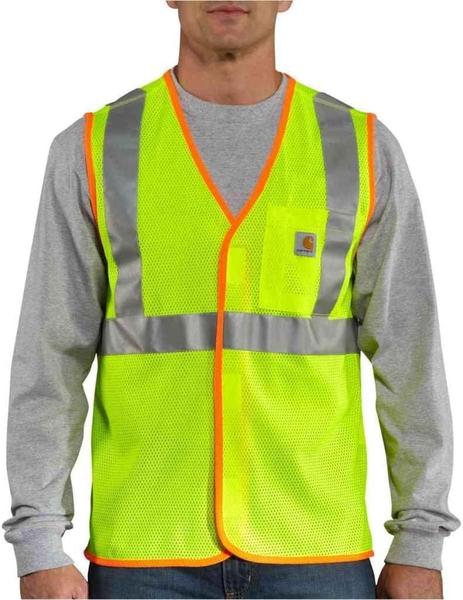 Imagem de Carhartt Homens de alta visibilidade classe 2 Vest, Brite Lime, XX-Large