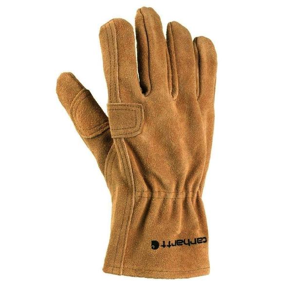 Imagem de Carhartt Men's Leather Fencer Luva de trabalho, Marrom, 2X-Large (Pacote de 1)