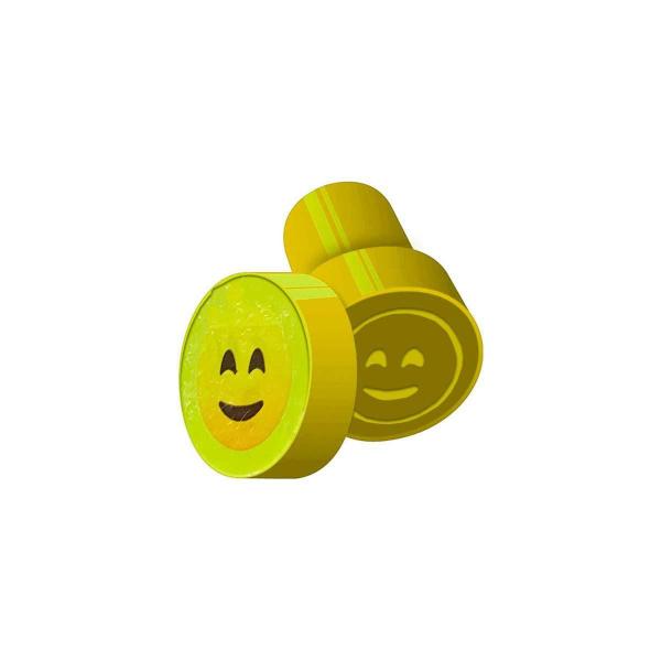 Imagem de Carimbo Amarelo Emoji Sorriso