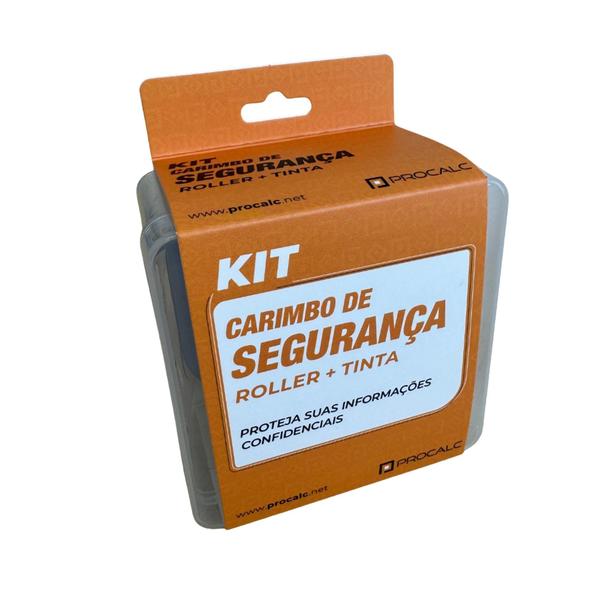 Imagem de Carimbo De Segurança Procalc Kit Roller + Tinta - Cs-10