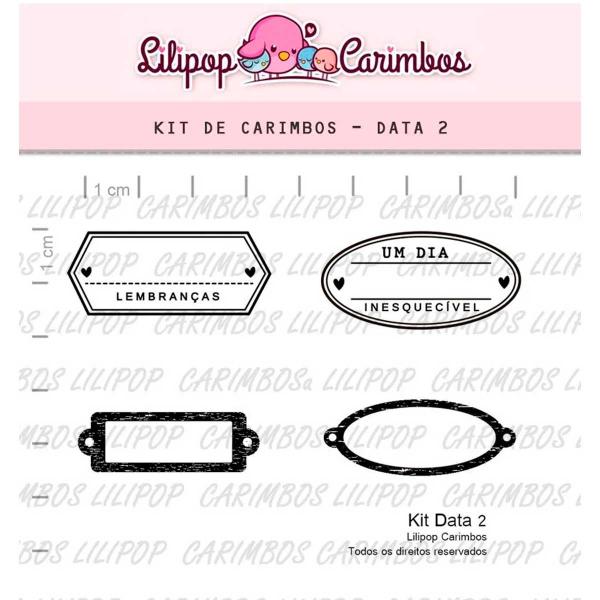 Imagem de Carimbo de Silicone - Lilipop - Data 2