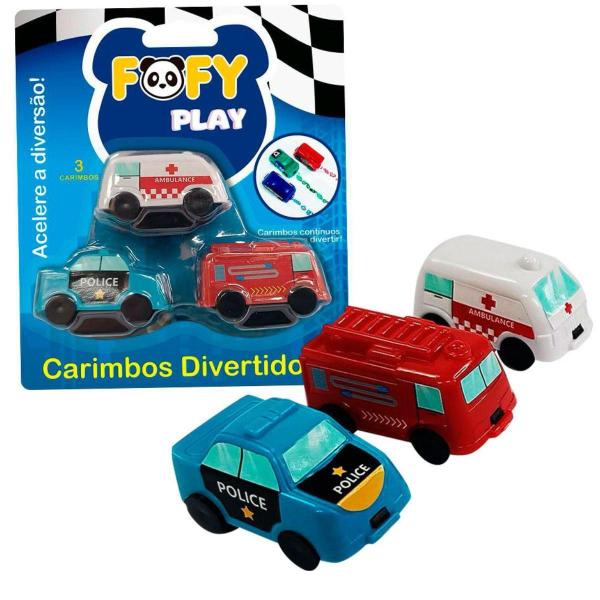 Imagem de Carimbo Divertido Carrinhos Play - Ff3000 - Fofy