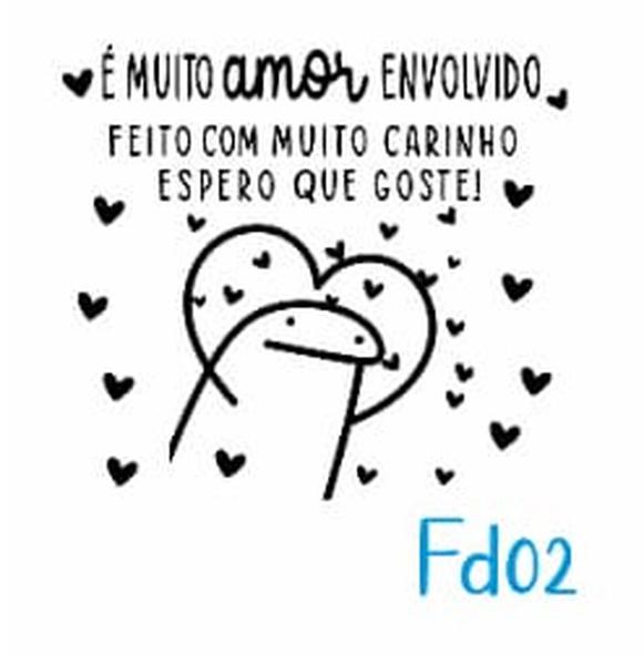 Carimbo Flork + Almofada para embalagens sacolas caixas - CARIMBÔ Imagem de Carimbo Flork + Almofada para embalagens sacolas caixas