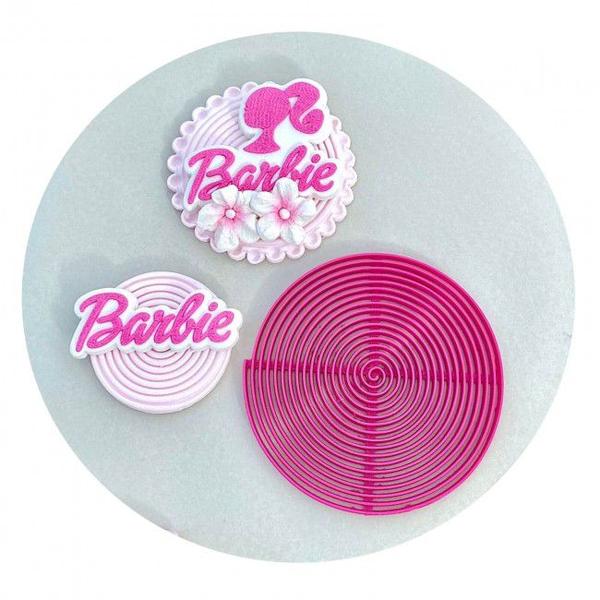 Imagem de Carimbo Marcador Espiral da Barbie 10cm