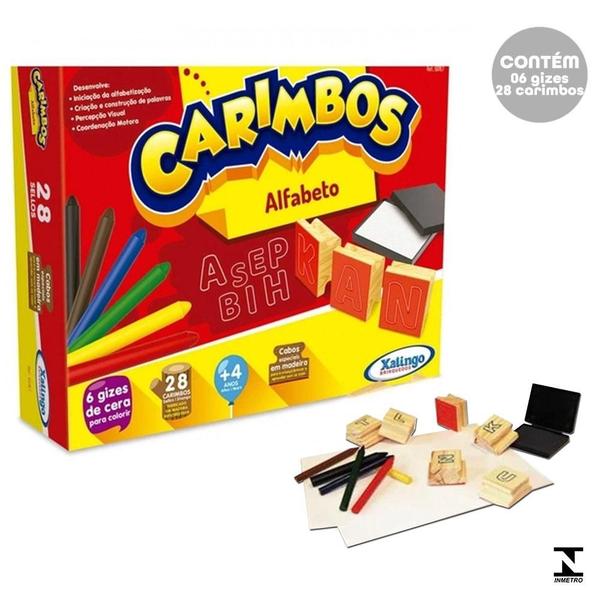 Imagem de Carimbos Alfabeto Xalingo