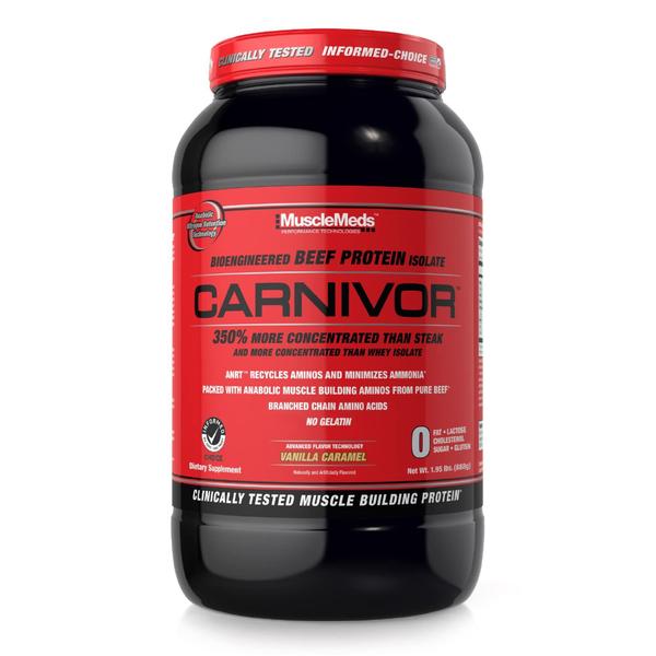 Imagem de Carnivor Beef Protein Vanilla Caramel 2,1lbs (28 doses) Musclemeds