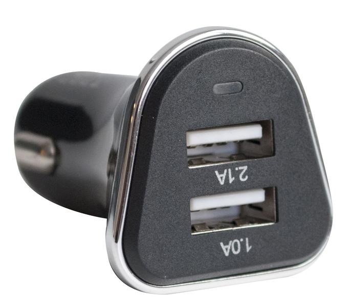 Imagem de CARREG.VEICULAR USB MULTITENSAO MOD.XC-V7-USB X-CELL  Preto/ Prata - DS TOOLS