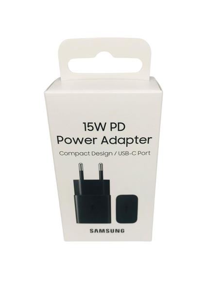 Imagem de Carregador 15W Samsung Galaxy A5 PD Power Fast Charging USB-C Preto