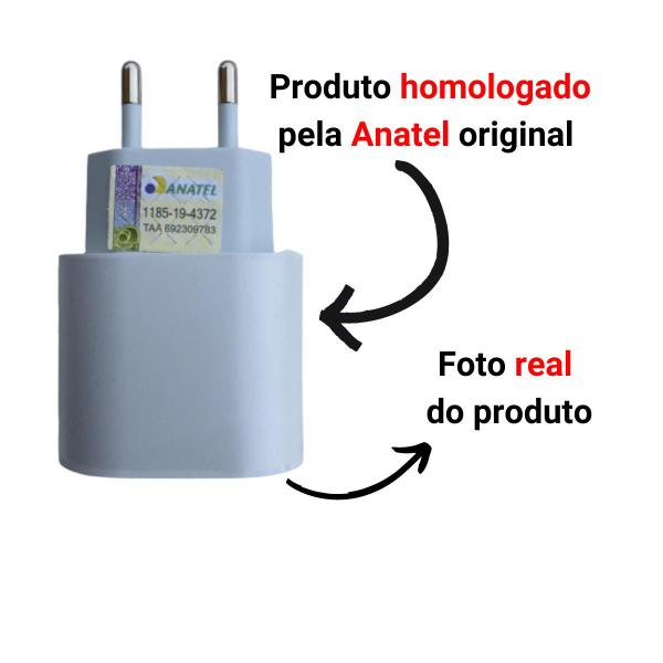 Imagem de Carregador 20W Turbo Fonte USB-C Compatível com  Iphone 11 12 13 14 15 Max X XR XS