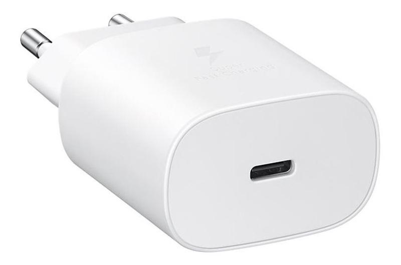 Carregador 25W Samsung C+C Compatível S20 FE Original Imagem de Carregador 25W Samsung C+C Compatível S20 FE Original