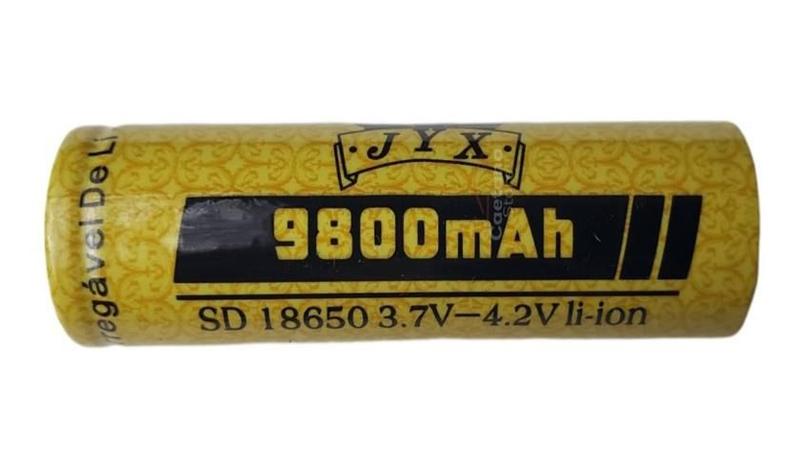 Imagem de Carregador + 4 Baterias Recarregável 18650 9800mah 3.7v para Lanterna