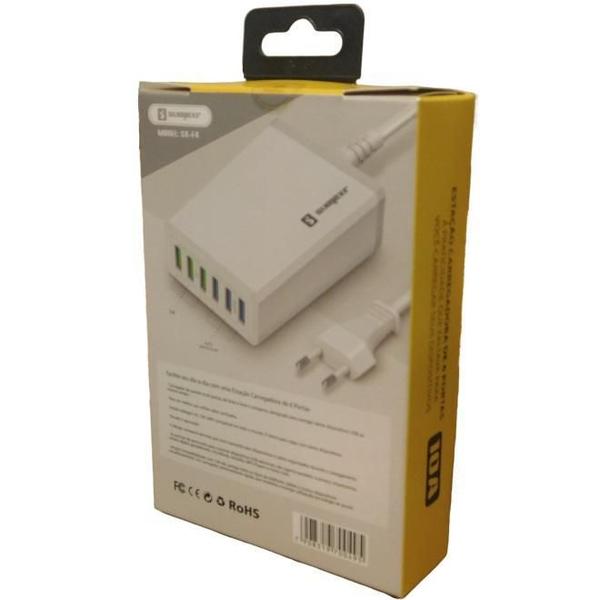 Imagem de Carregador 6 Porta Usb Rápido 10A Universal Sumexr