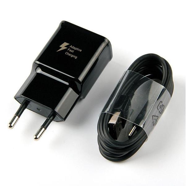 Imagem de Carregador Adaptive Fast Charging Preto Para Samsung Galaxy Tipo C