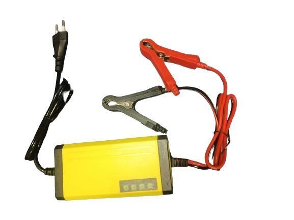 Imagem de Carregador Automotivo Bateria De Moto 12V Inteligente Led