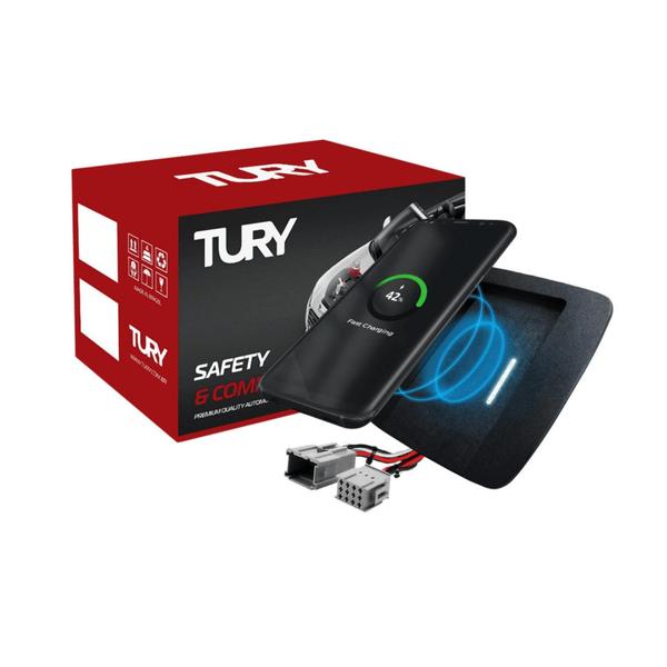 Carregador Automotivo por Indução (Sem Fio) para Peugeot 208 2021 2022 2023 para Android e IOS Tury - ICharger 1.0 H Imagem de Carregador Automotivo por Indução (Sem Fio) para Peugeot 208 2021 2022 2023 para Android e IOS Tury - ICharger 1.0 H