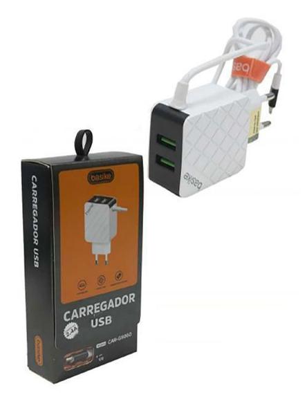 Imagem de Carregador Basike Micro Usb (V8) 2.4A