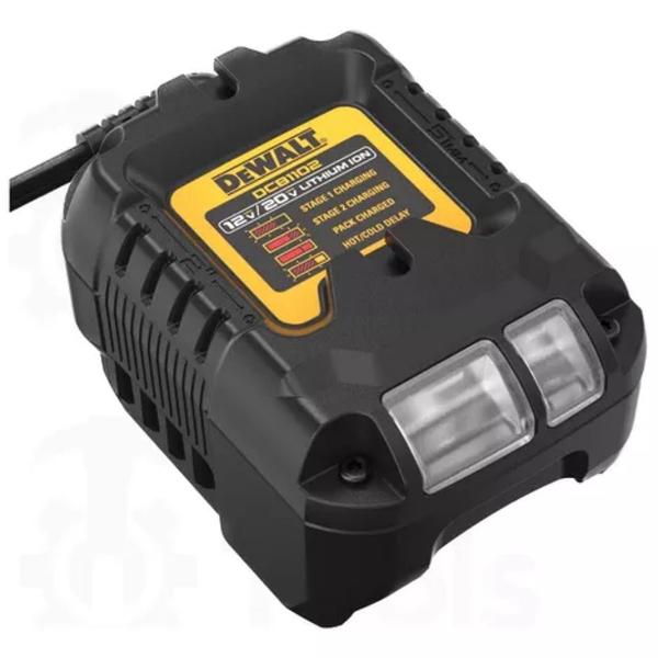 Imagem de Carregador Bateria 12v 20v Dcb1102 Bivolt Original Dewalt